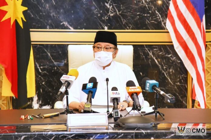Sarawak chief minister uses analogy of football to explain state govt's situation