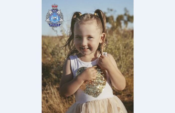 Australia sets Aus$1m reward for missing four-year-old