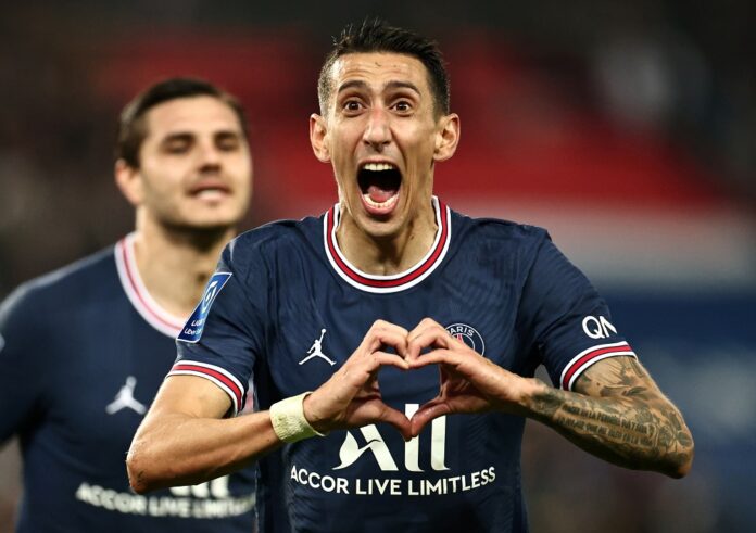 Di Maria shines, Messi injured as PSG beat Lille to go 10 points clear