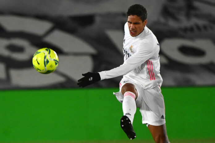 Manchester United's Varane ruled out for a month