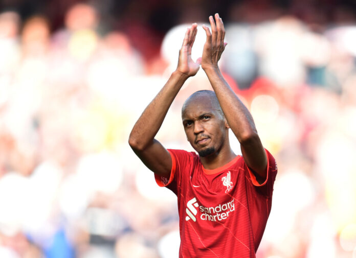 Liverpool's Fabinho back in training ahead of Atletico game
