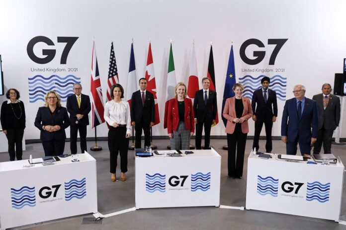 G7 issues strong warnings on Iran and Russia