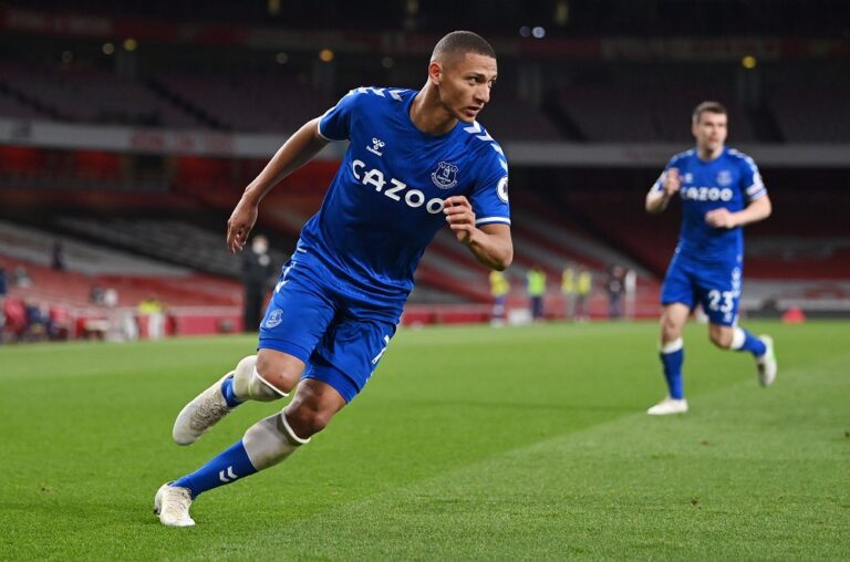 Everton's Richarlison out for several weeks due to calf injury