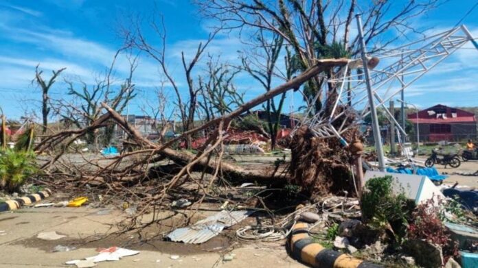 Death toll from powerful typhoon in Philippines climbs to 12