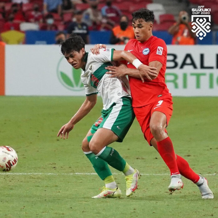 AFF Cup: Lions bounce back to draw 1-1 with Garuda