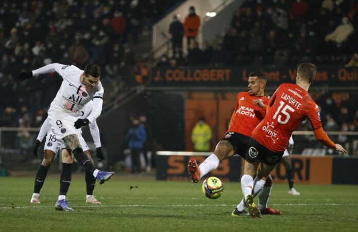 Icardi salvages a point for 10-man PSG at Lorient