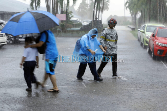 MetMalaysia: Continuous heavy rain expected in western part of Sarawak next week