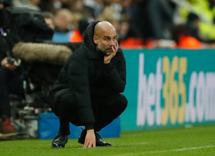 Man City's Guardiola reiterates call for five substitutions as fixtures pile up