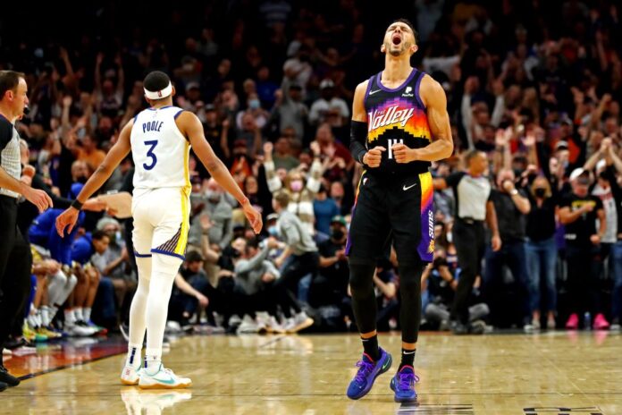 Suns streak past Warriors, Nets sink Knicks in NBA