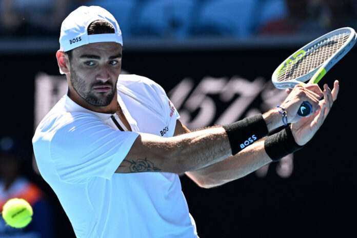 'Imodium Grazie' as Berrettini struggles through in Melbourne