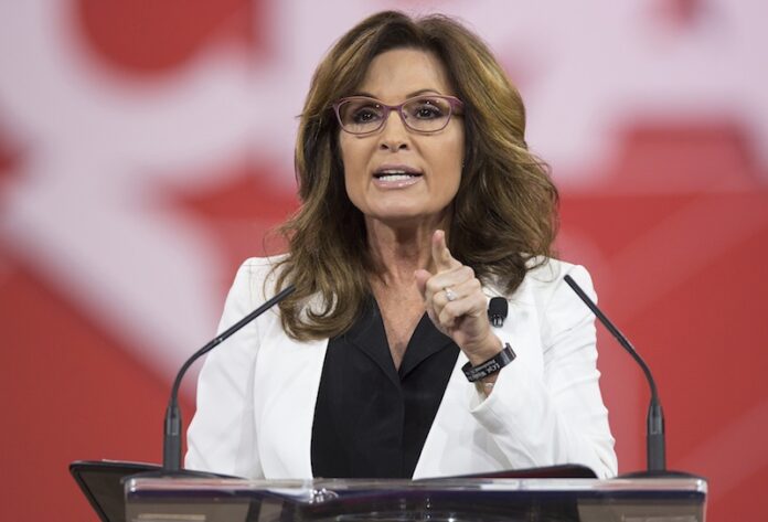 Sarah Palin tests positive for coronavirus