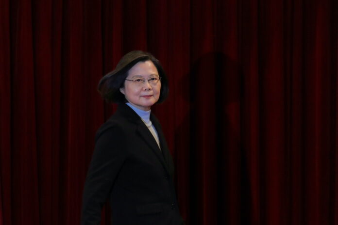 In New Year's speech, Taiwan president warns China against 'military adventurism'