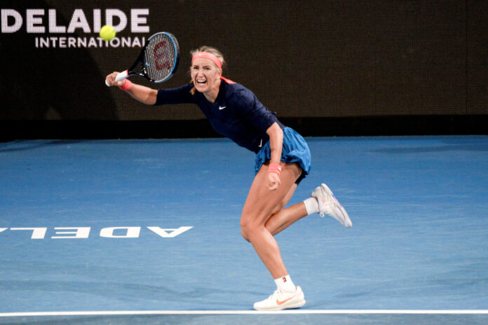 Azarenka turns back time in dominant win over Badosa at Adelaide International