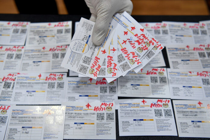 Fake Covid-19 vaccination certs detected in Kedah, says state exco
