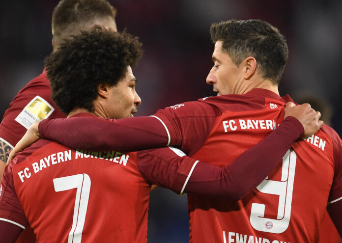 Bayern edge Leipzig in five-goal thriller to pull clear at top