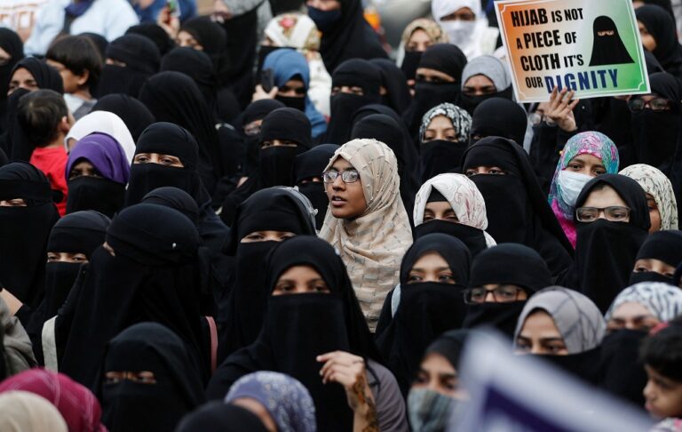 India’s hijab dispute reaches its most populous state