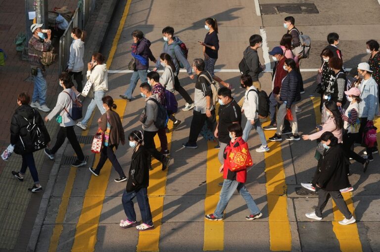 Hong Kong leader asks residents to ‘remain confident’ and support Covid restrictions