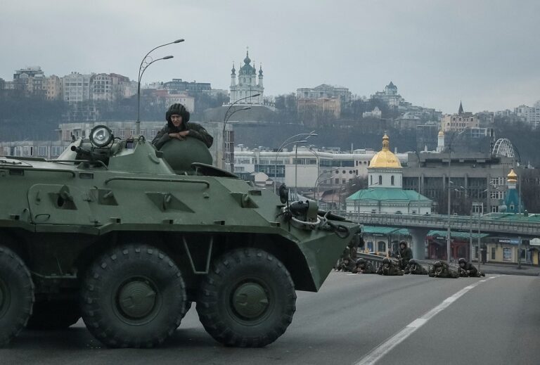 Ukraine resists Russian troops in Kyiv as West sanctions Putin
