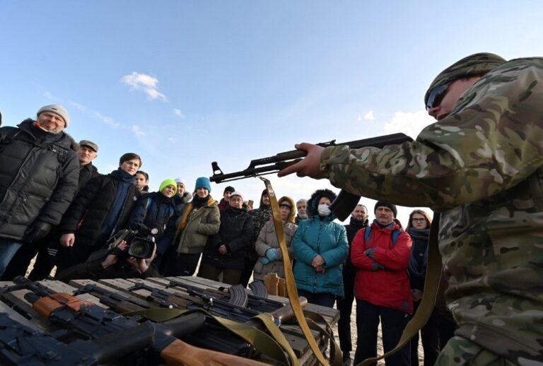 Kyiv’s ragtag volunteer force fights stealth invader