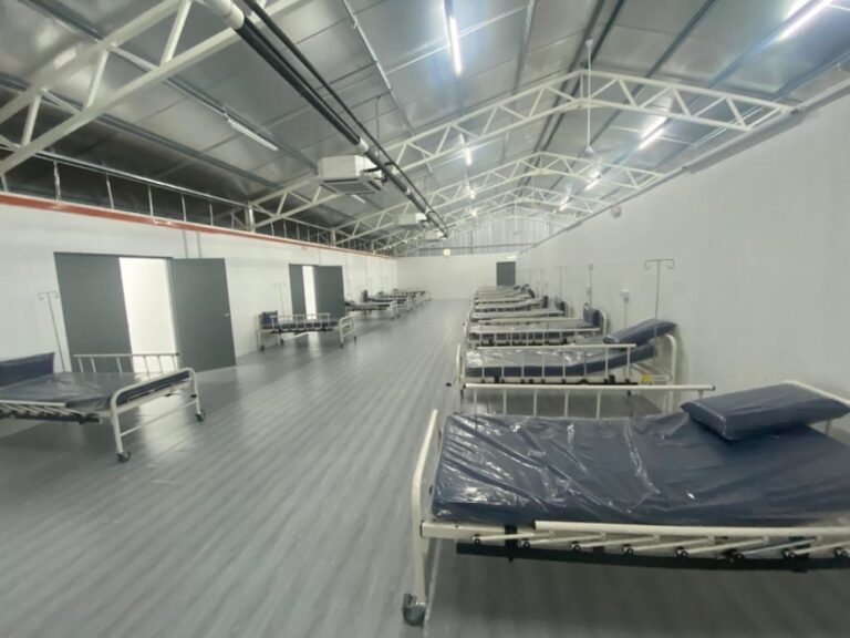 Sibu’s 100-bed field hospital to be operational soon