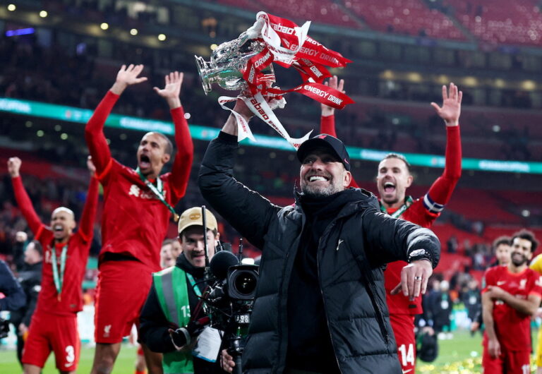Klopp eyes quadruple after Liverpool win League Cup