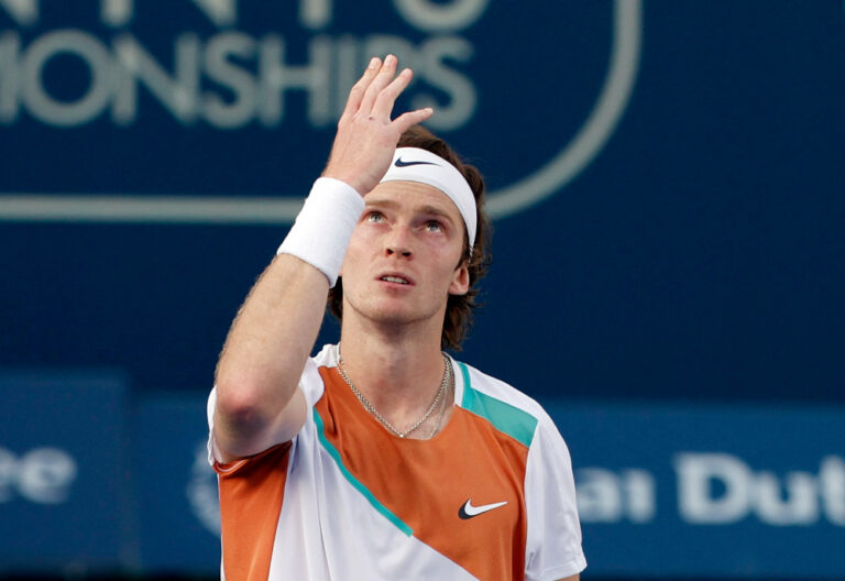 Rublev pleads for peace after edging ‘unimportant’ match