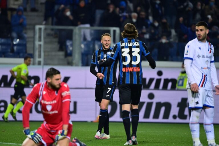 Atalanta thump Samp to stay on Juve’s tail