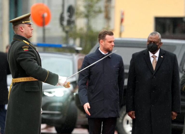 Lithuania says ‘critically important’ to strengthen Baltic states with US troops