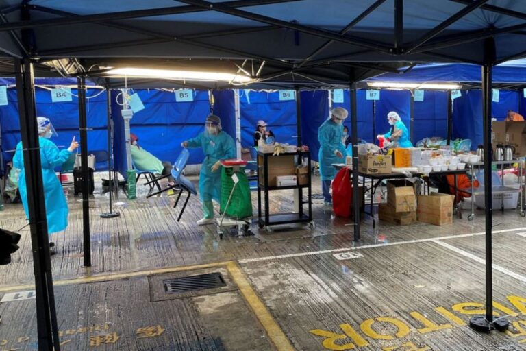 Hong Kong ramps up isolation facilities including at cruise terminal to battle Covid