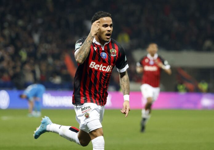 Kluivert double propels Nice into cup semi-finals