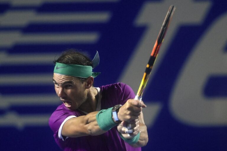Nadal beats Medvedev again to reach Acapulco ATP final