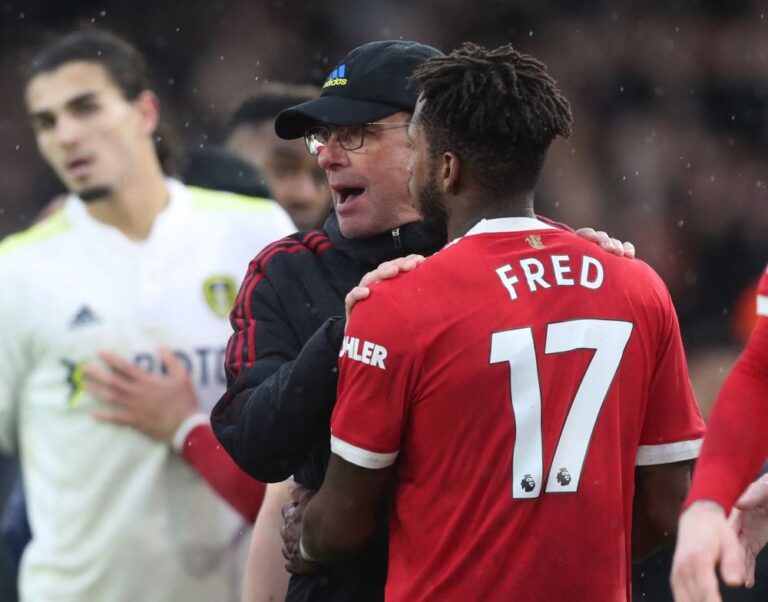 Rangnick’s interim status at Man United causing some uncertainty, says Fred