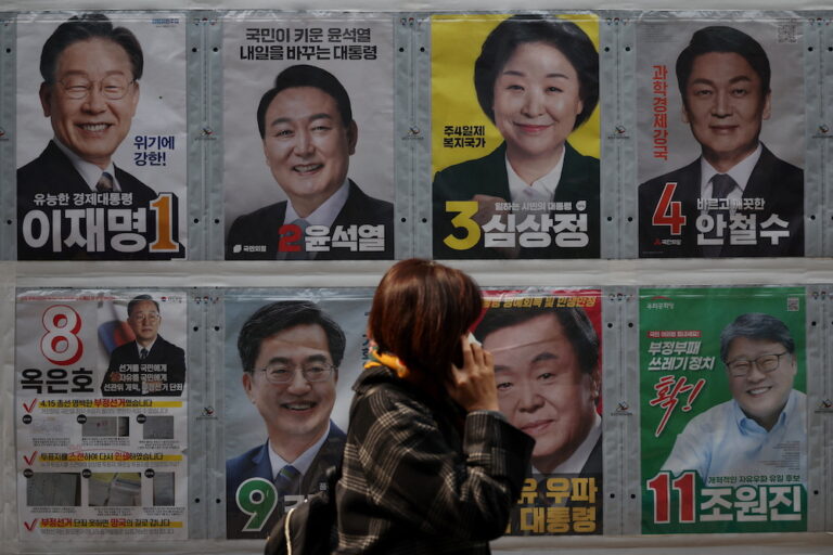 Leader of S.Korea’s ruling party attacked ahead of presidential election