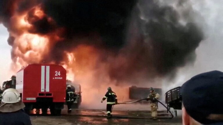 Russian strike destroys Ukrainian airport, says Zelensky