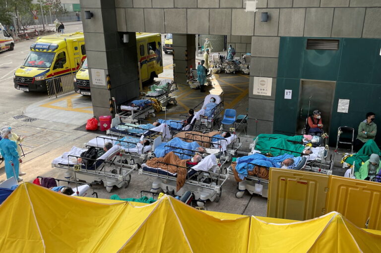 Hong Kong reports 31,402 new Covid cases today