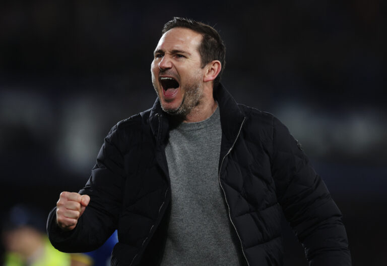 Lampard breaks hand celebrating late Everton win