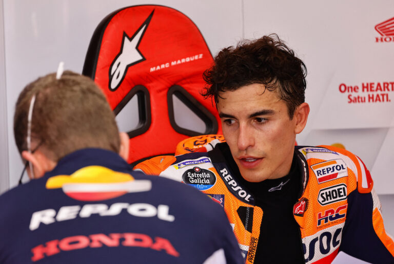 Marquez out of Indonesian MotoGP after horror warm-up crash