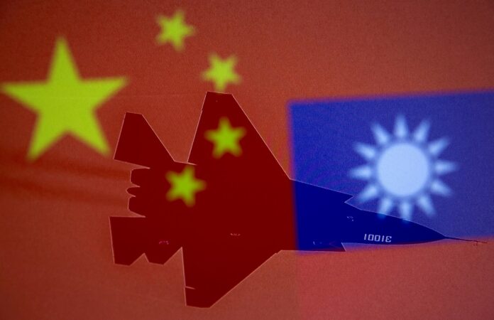 China pledges peaceful growth of Taiwan ties, but opposes foreign interference
