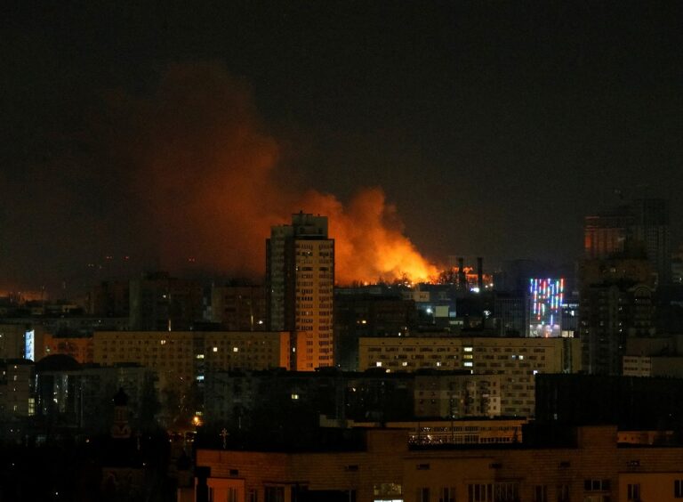 Russian forces attack Ukrainian nuclear plant, blaze extinguished