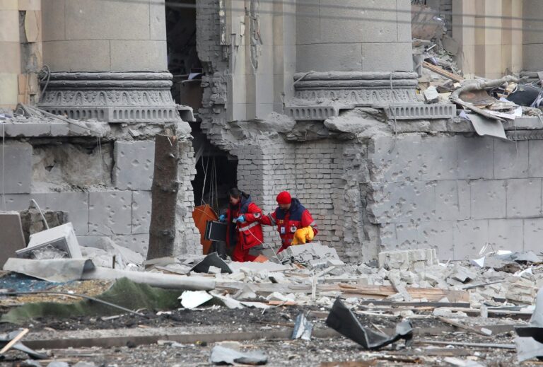 Russian forces attack Ukraine institute which has an experimental reactor, says official