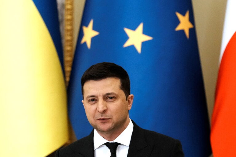 Ukraine leader demands Western nations give arms, asks if they’re afraid of Moscow