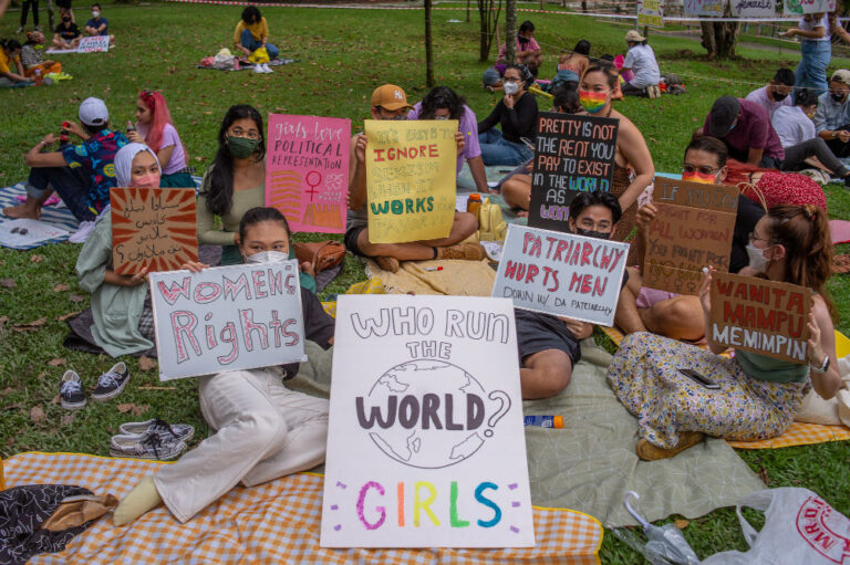 Women’s March Malaysia conducts first picnic protest in two years to demand for better human rights