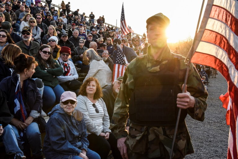 ‘People’s Convoy’ truck protest drives laps around Washington
