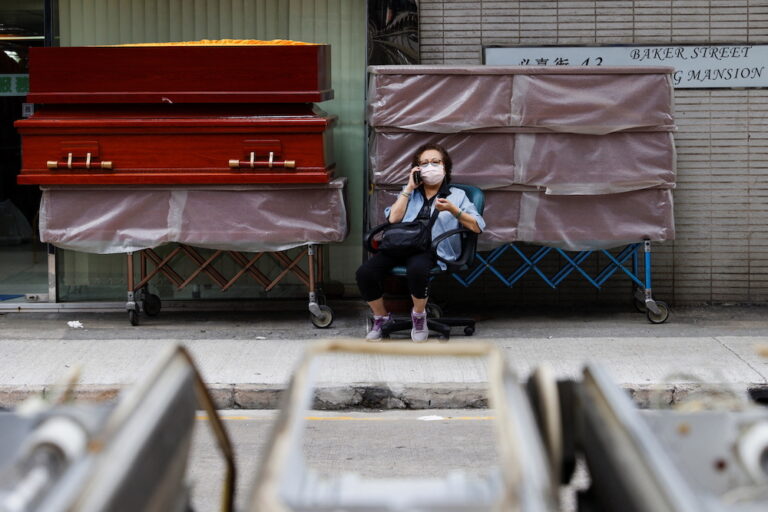 Hong Kong reports 29,272 new Covid cases, 217 deaths