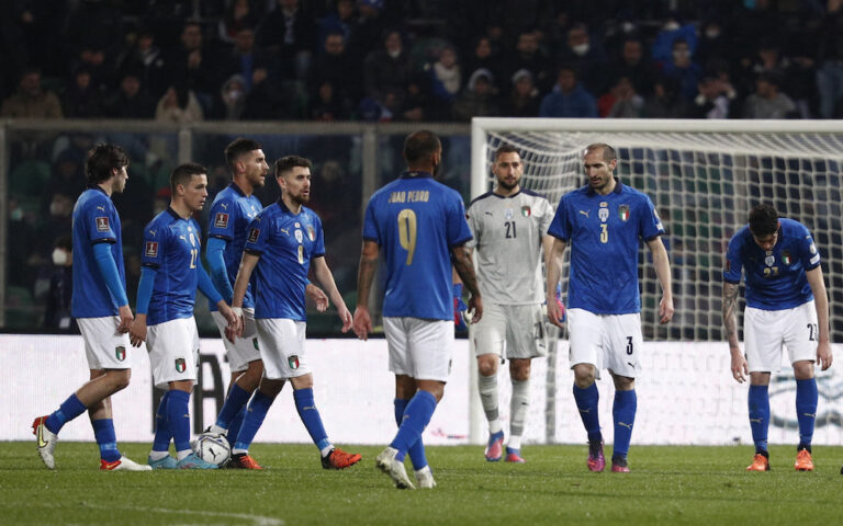 Italy humiliated by North Macedonia and miss second successive World Cup