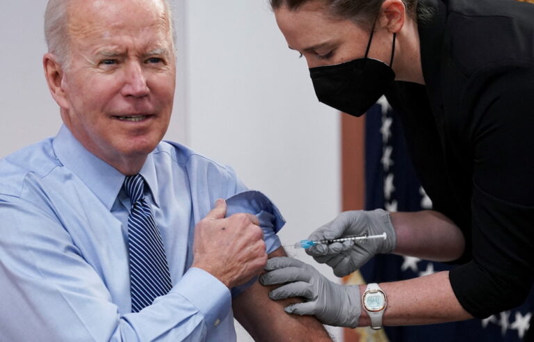 Biden gets second Covid-19 booster shot, says virus no longer dominates
