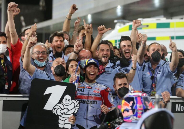 Bastianini storms to first MotoGP win in Qatar