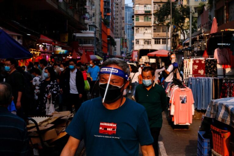 Hong Kong leader says plans to review Covid restrictions on Monday