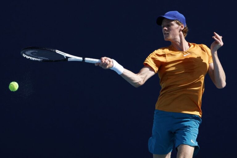 Sinner survives five match points in Miami Open thriller, Gauff, Norrie advance