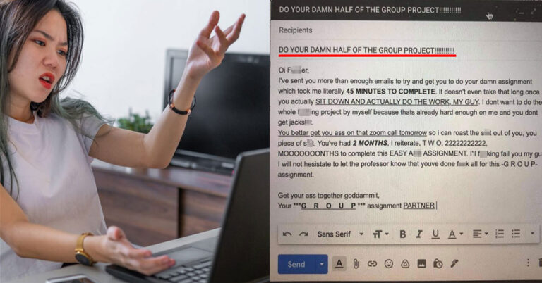 “Do Your Damn Half” – Uni Student’s Email Scolding ‘Lazy’ Assignment Groupmate Goes Viral